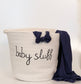 Navy Swaddle